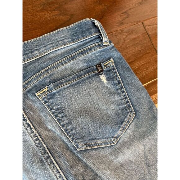 Buffalo David Bitton Distressed Faith Mid Rise Skinny Jeans size 29 - Picture 4 of 8